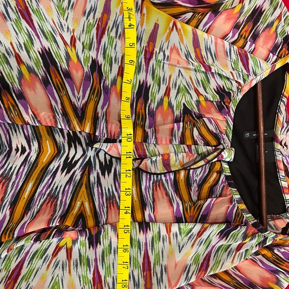 New Directions Blouse Bright Colors - Picture 10 of 11